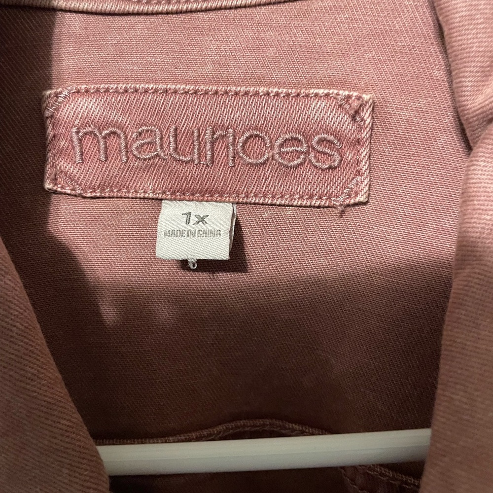 Maurices Women's Rose Jean Jacket - Picture 2 of 2